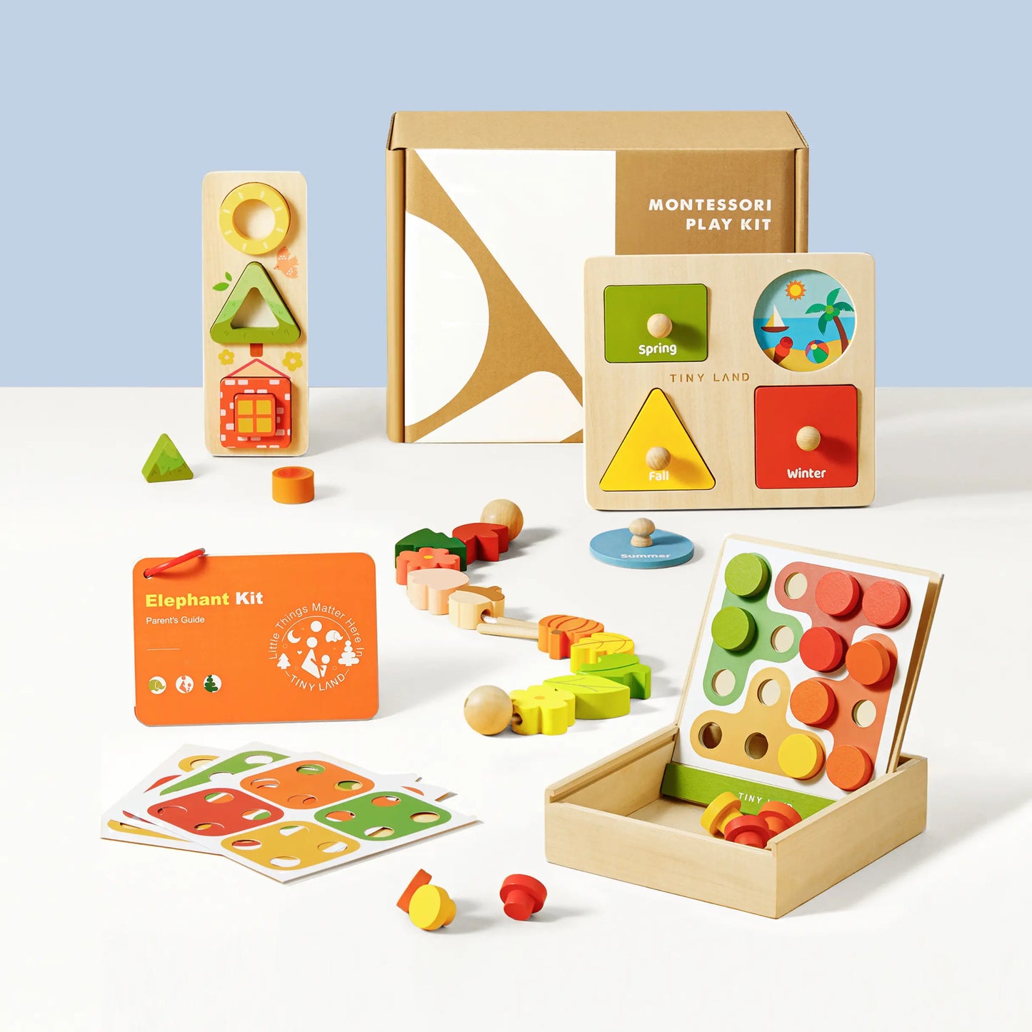 Tiny Land® Montessori Toys Set for Toddlers (18-24month) - Kidtoycart