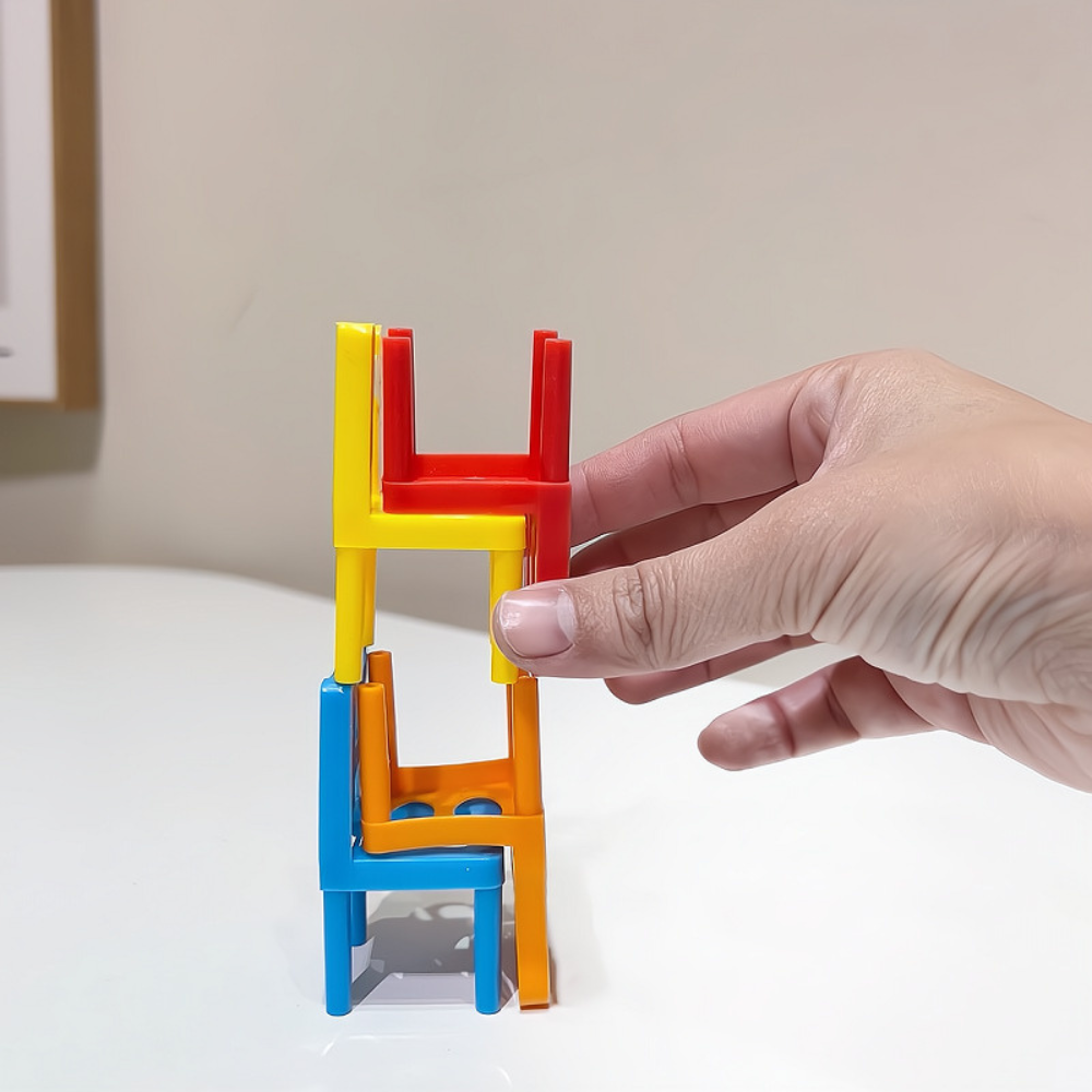 Colorful Chair Stack