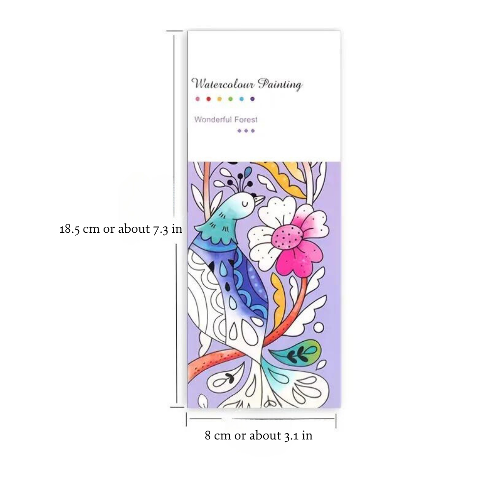 Children's Water Coloring Book