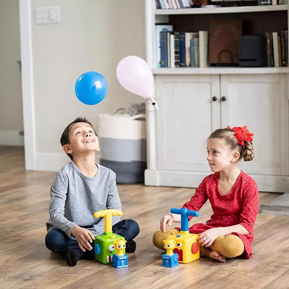 Blow Balloon Toy Car