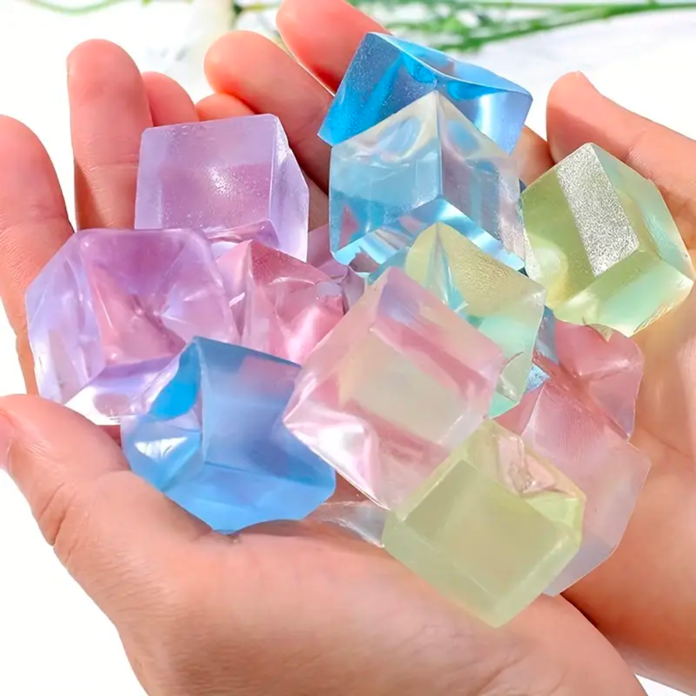 Anti-Stress Squishy Cubes (5 pcs)
