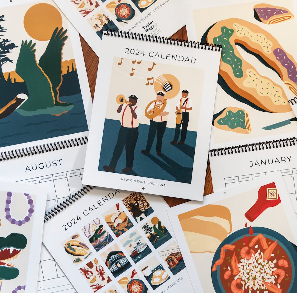 NOLA Calendar by Taylor Rega - 2024