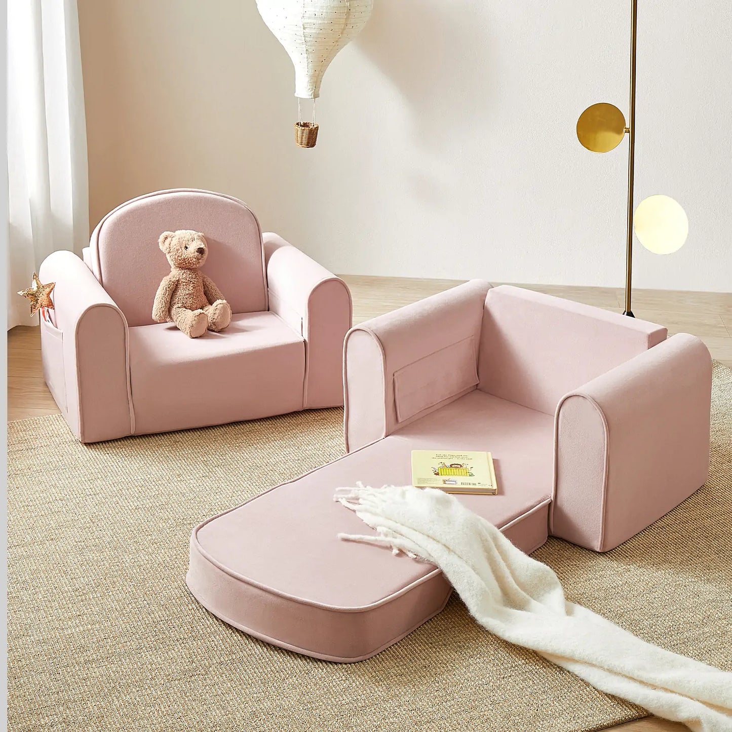 Tiny Land® GentleSnug Kid Chair - Pink