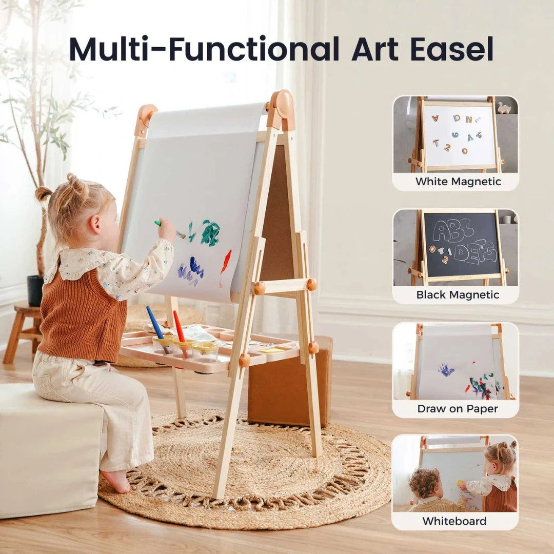 Tiny Land® Magnitales Easel for Kids - Kidtoycart