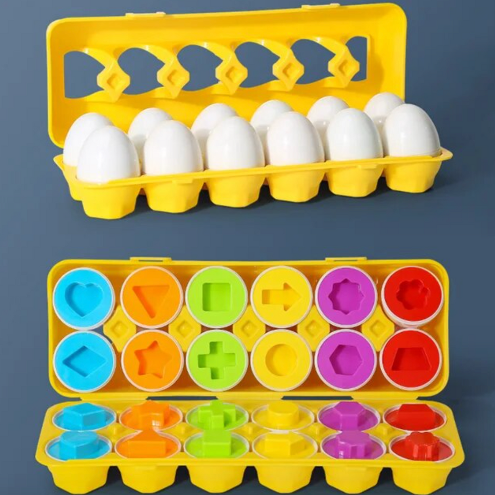 Montessori Geometric Eggs