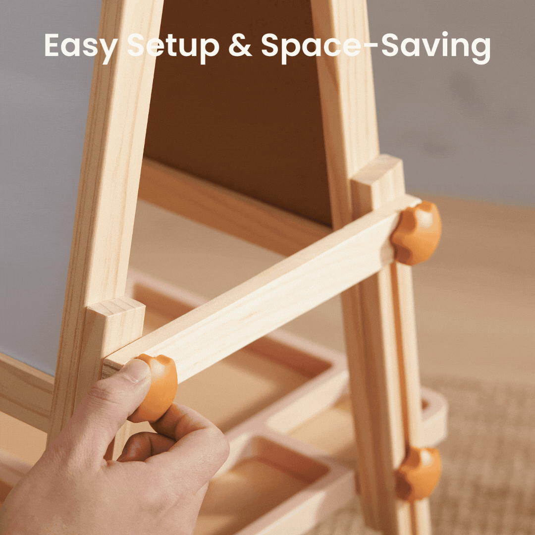 Tiny Land® Magnitales Easel for Kids - Kidtoycart