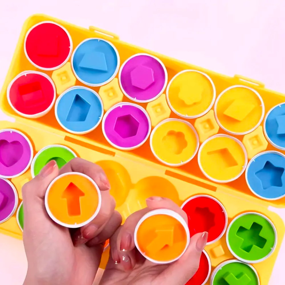 Montessori Geometric Eggs