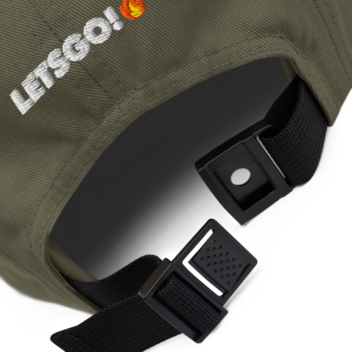 CROWN PICKLEBALL - 5-panel Flat Bill Hat (Olive)