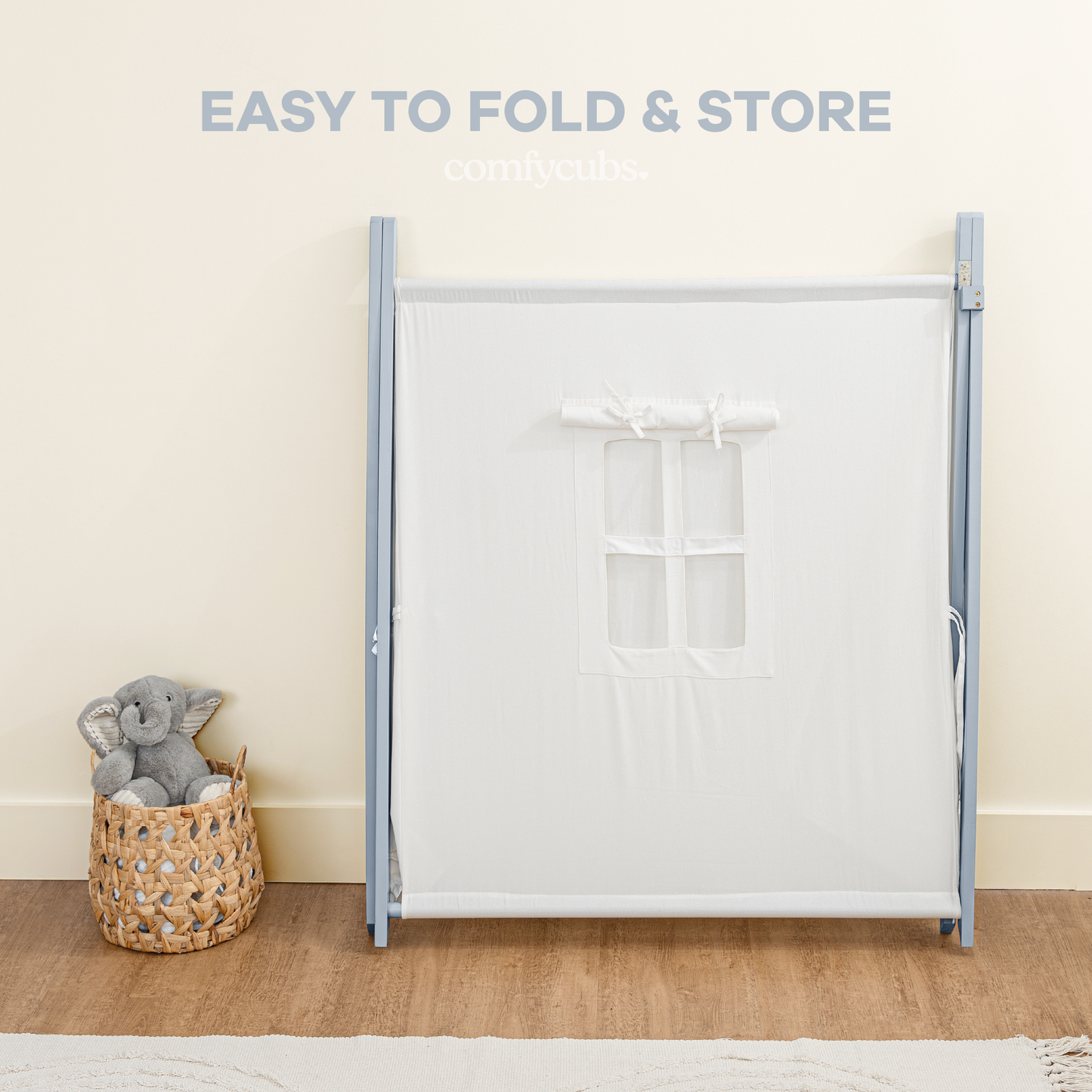 Kids Indoor Play Tent by Comfy Cubs - Pacific Blue