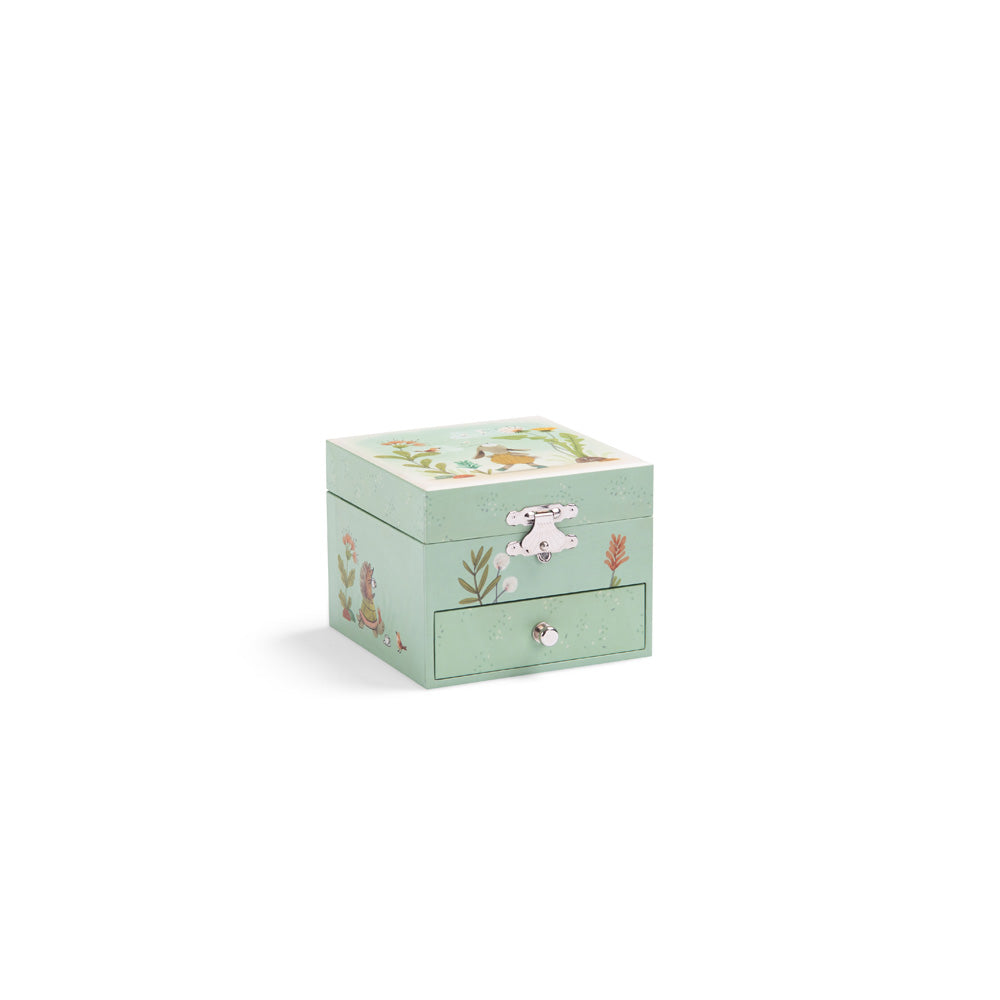 Musical Jewelry box - Three Little Rabbits - Moulin Roty