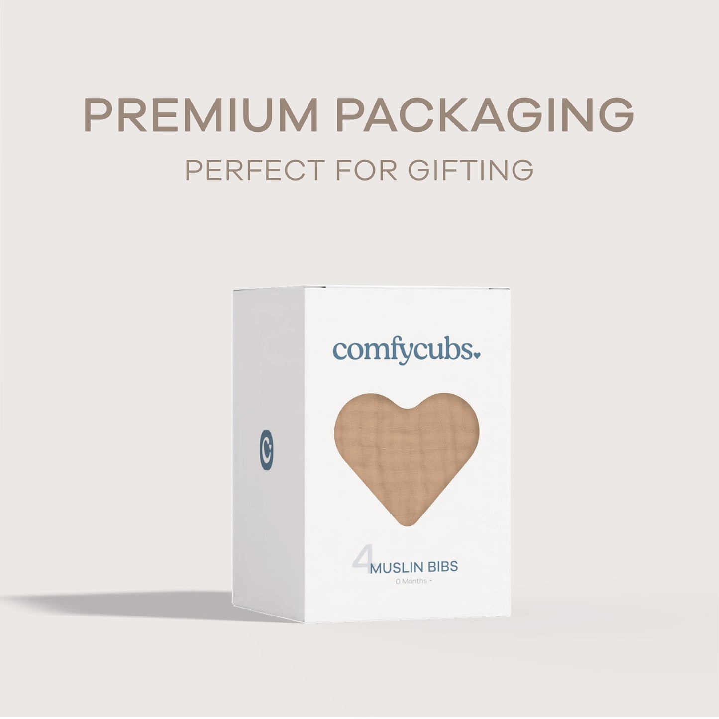 Muslin Bibs by Comfy Cubs - Cedar