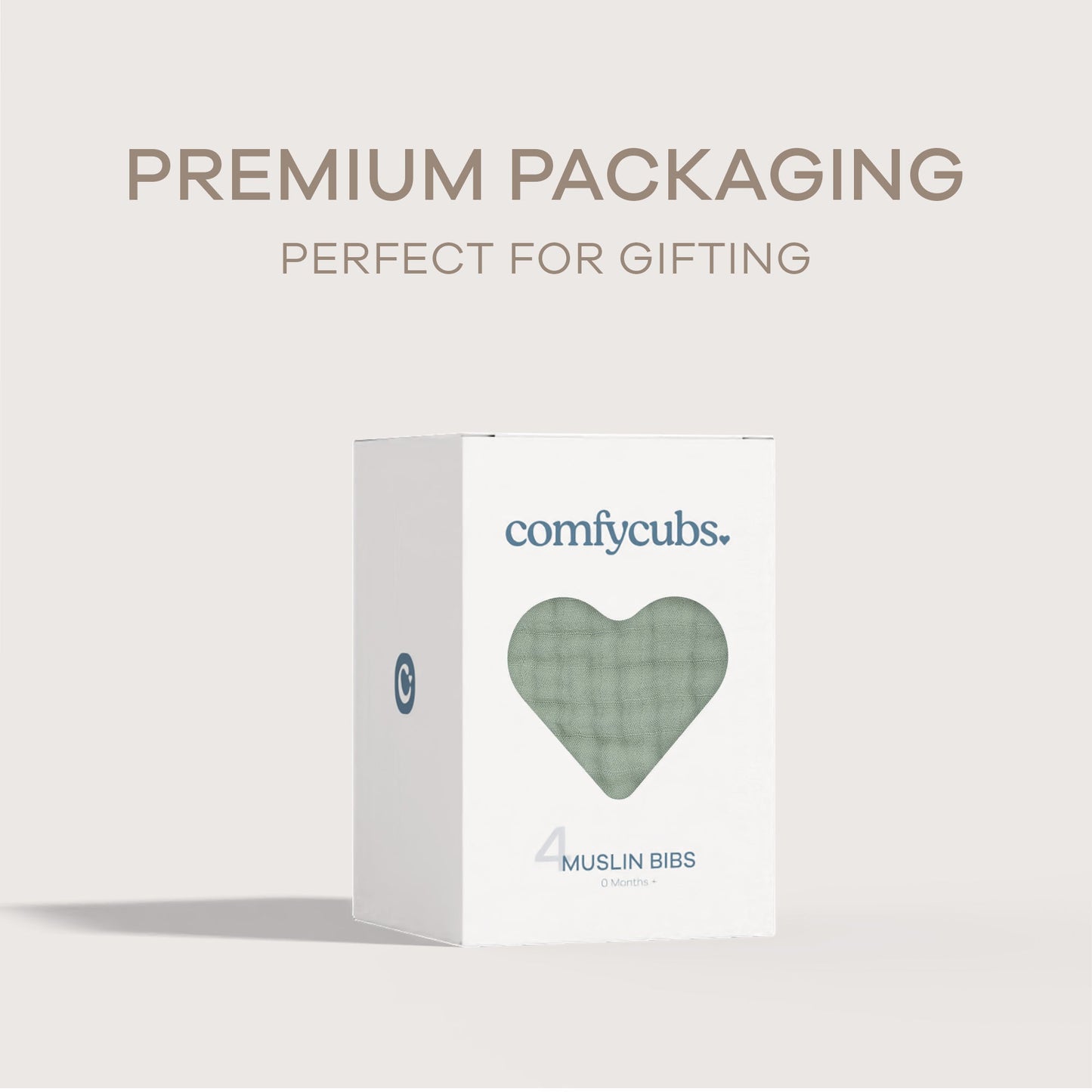 Muslin Bibs by Comfy Cubs - Fern