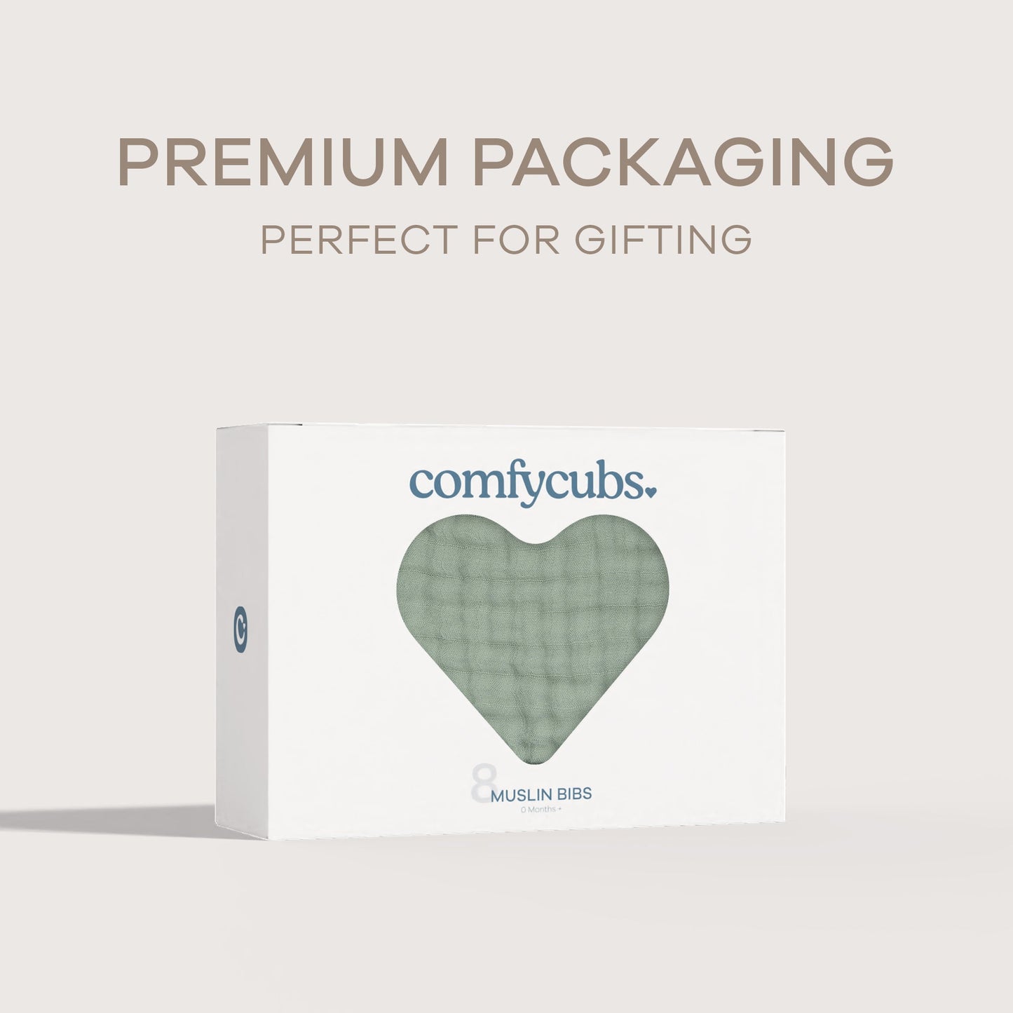 Muslin Bibs by Comfy Cubs - Fern