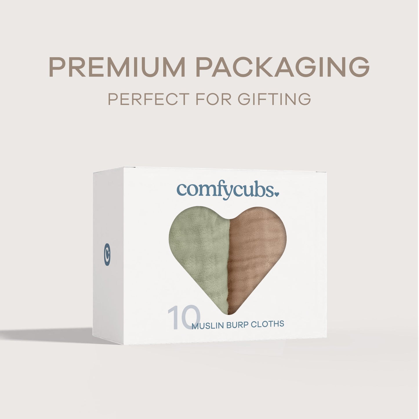 Muslin Burp Cloths by Comfy Cubs - Multicolor