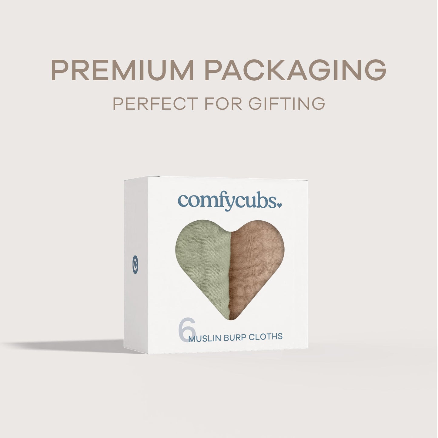 Muslin Burp Cloths by Comfy Cubs - Multicolor