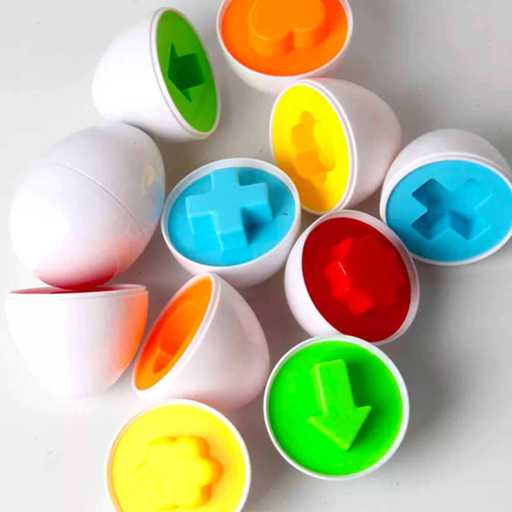 Montessori Geometric Eggs
