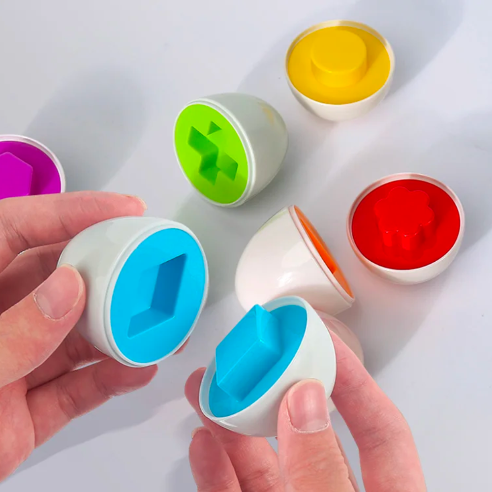 Montessori Geometric Eggs