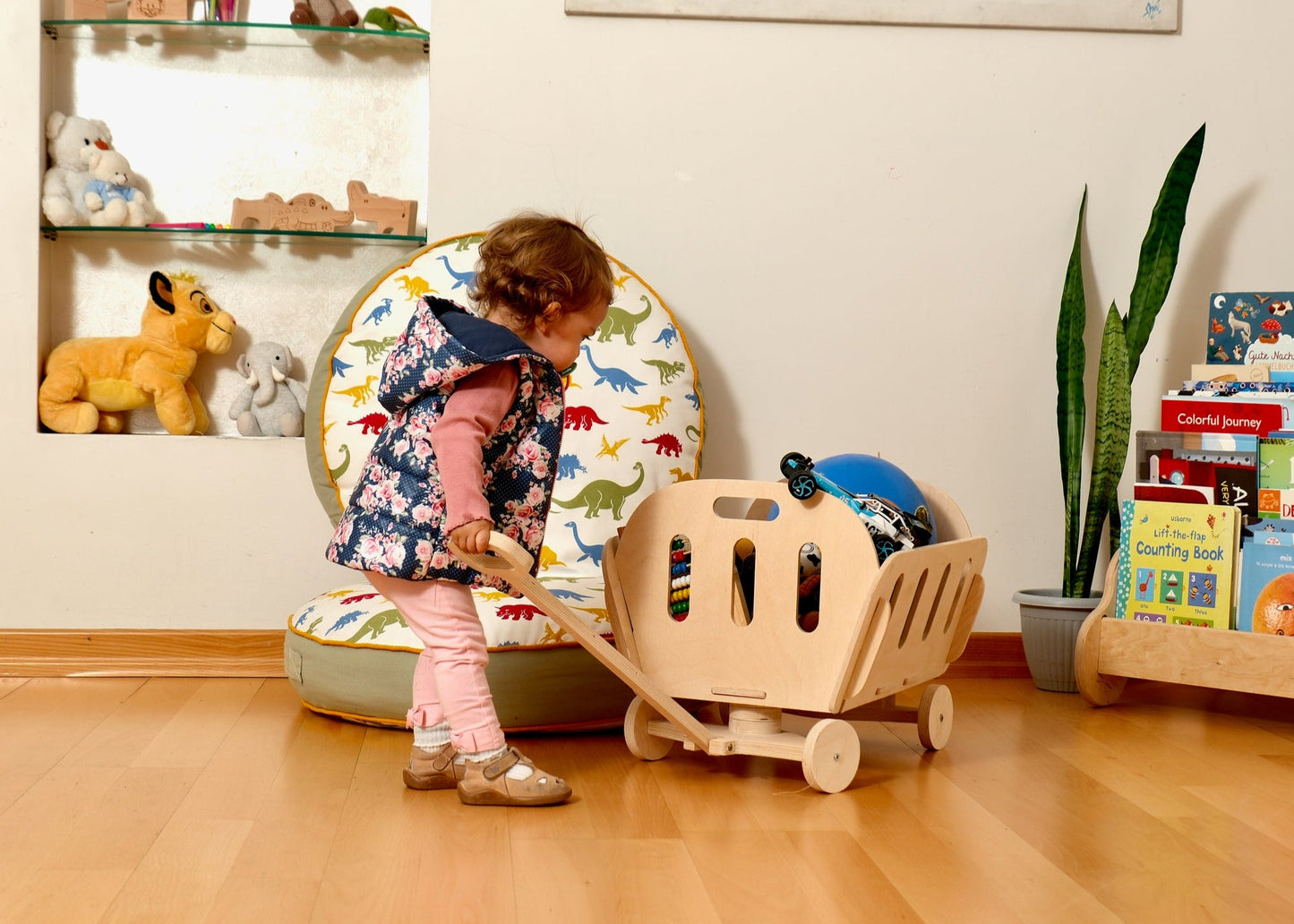Montessori Toy Storage: Eco-Friendly Nursery & Playroom Chest