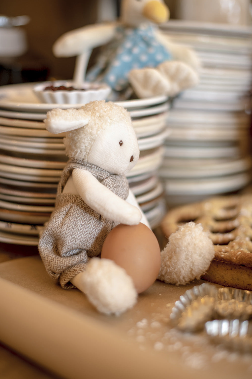 Albert The Sheep (medium) - Stuffed Toy - Moulin Roty