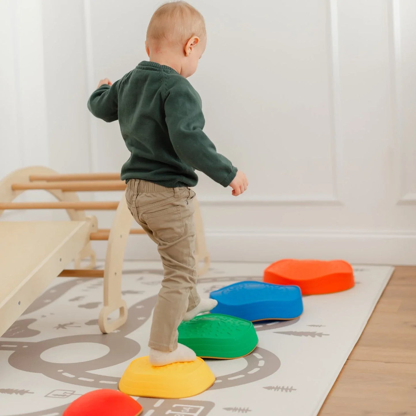 Tiny LandĀ® Stepping Stones - Rainbow Color - Kidtoycart