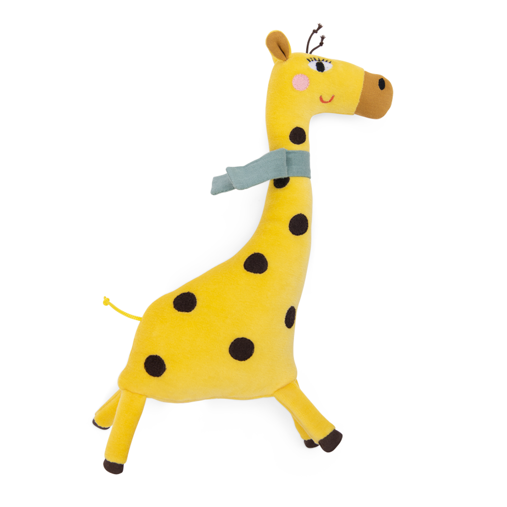 Giraffe Rattle "The Toupitis" collection