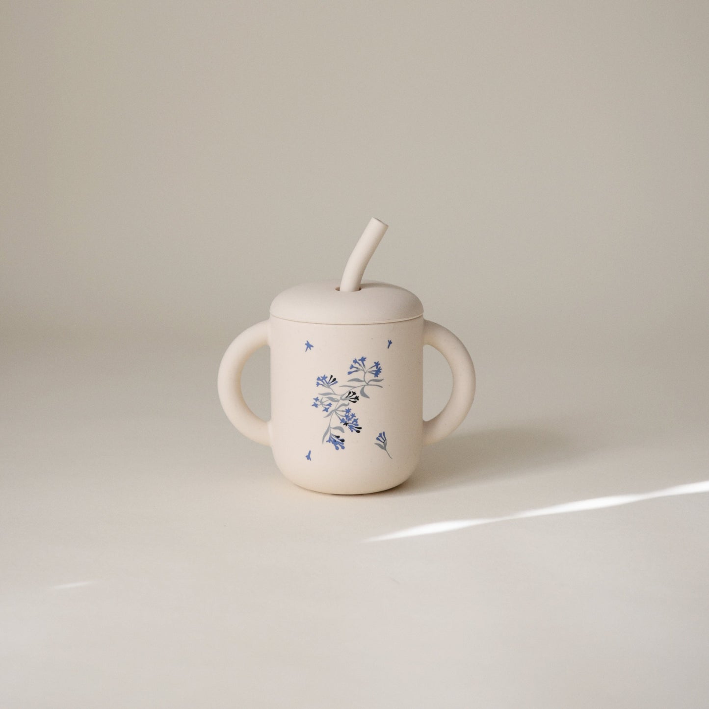 Silicone Training Cup + Straw