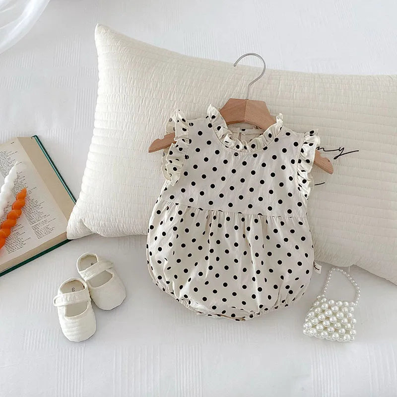 Ruffle Detail Princess Romper