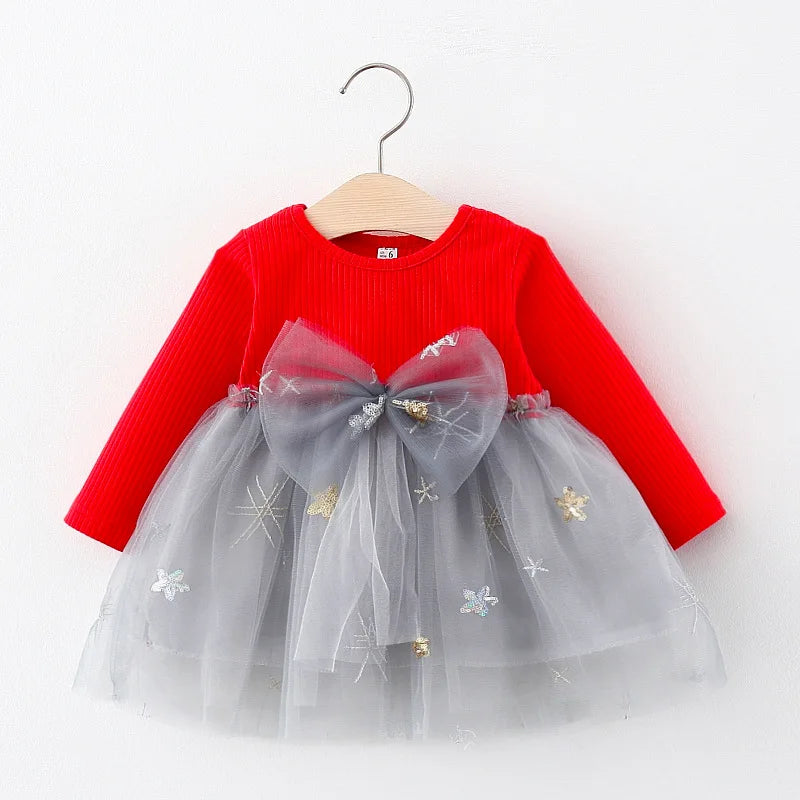 Lace Star Bowtie Dress