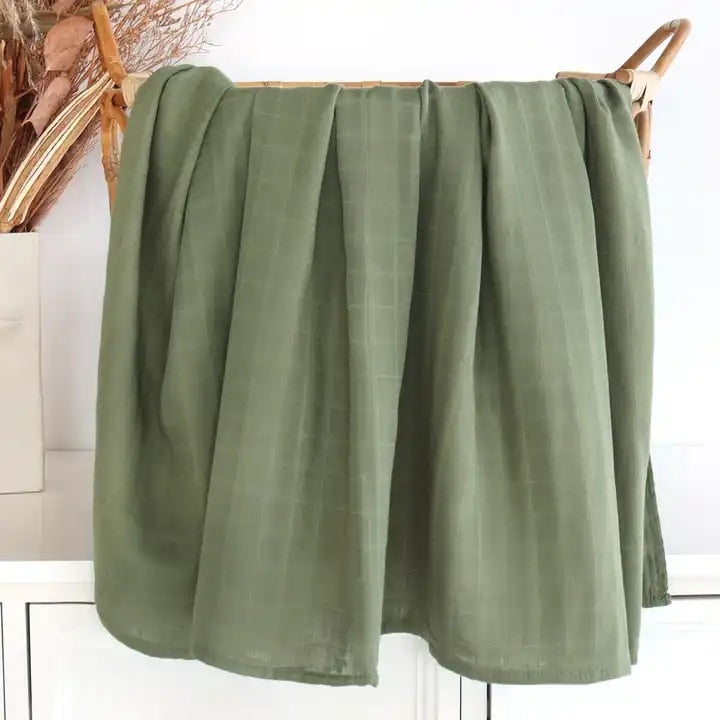 Art Deco Muslin Swaddles