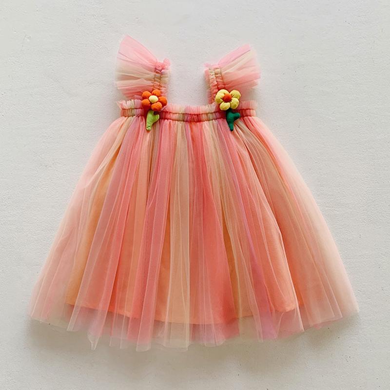Sunflower Princess Tulle Dress