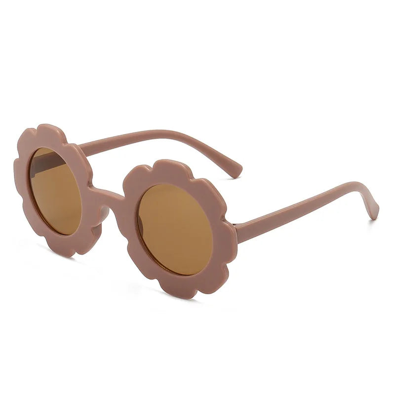 Round Sunflower UV400 Sunglasses