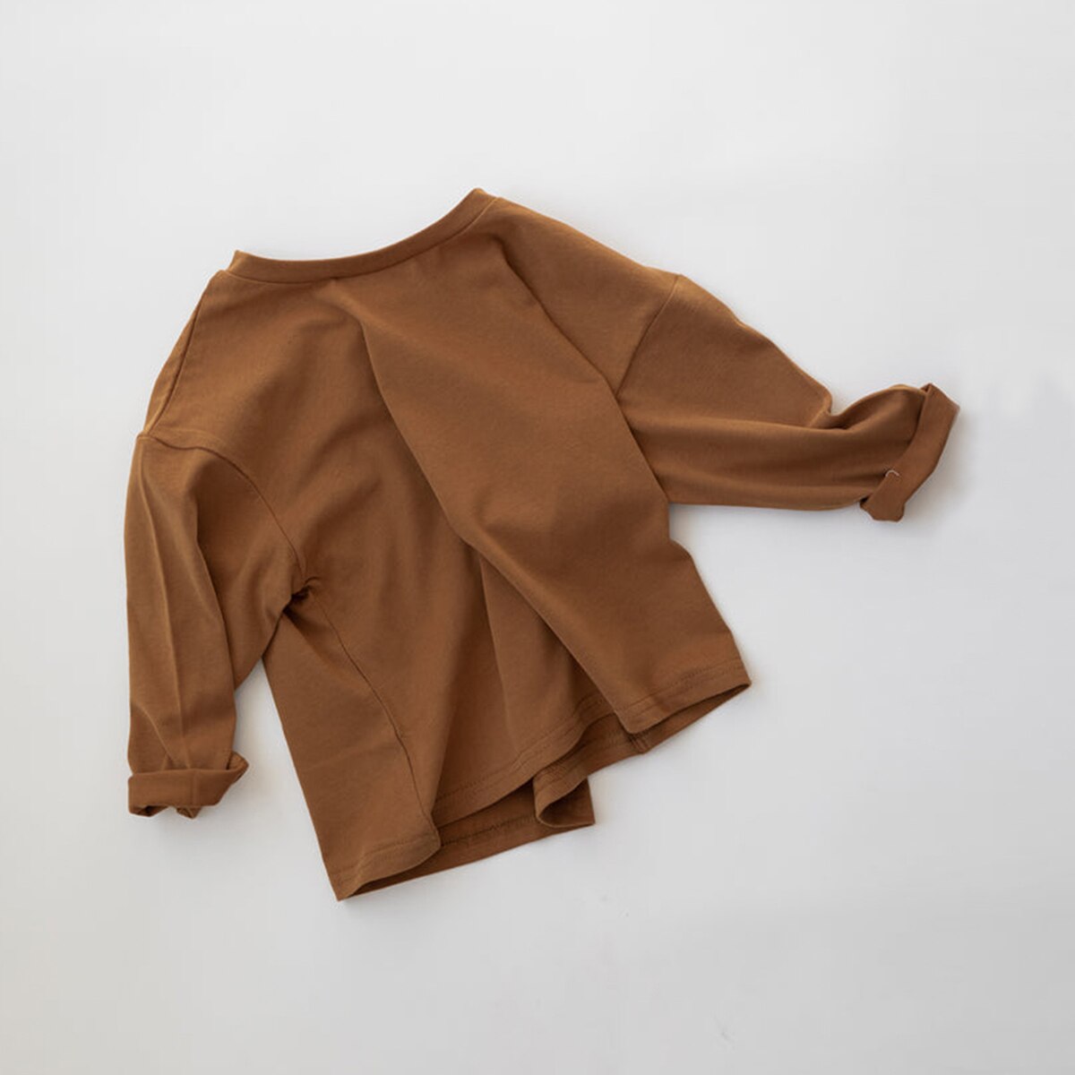 Long Sleeve Solid Cotton T-shirts