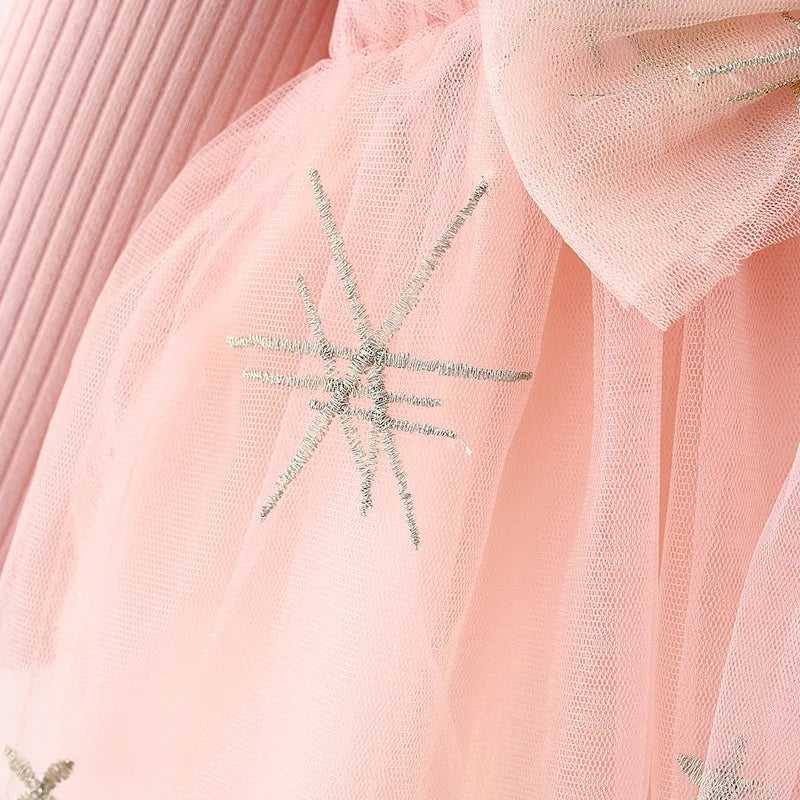 Lace Star Bowtie Dress