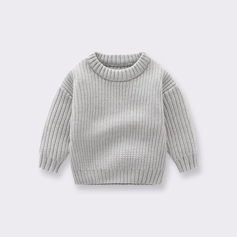 Knitted Round Neck Sweater