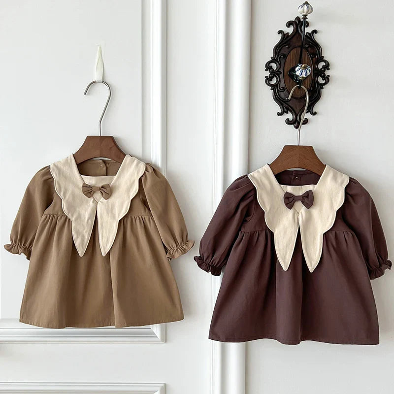 Charlie Collar Bow Tie Dress