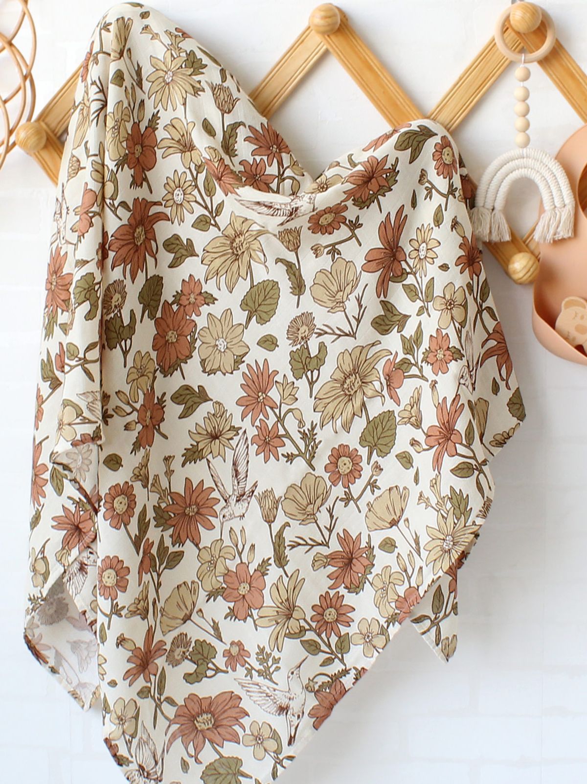 Art Deco Muslin Swaddles