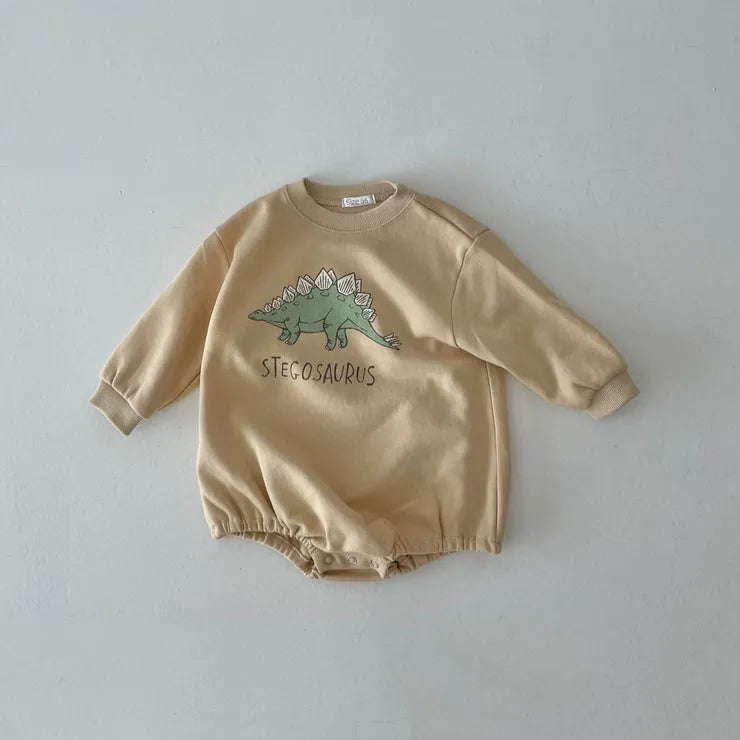 Dinosaur Long Sleeve Sweatshirt Bodysuit
