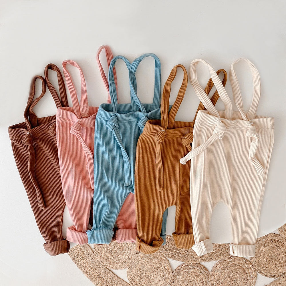 Solid Overalls Leggings