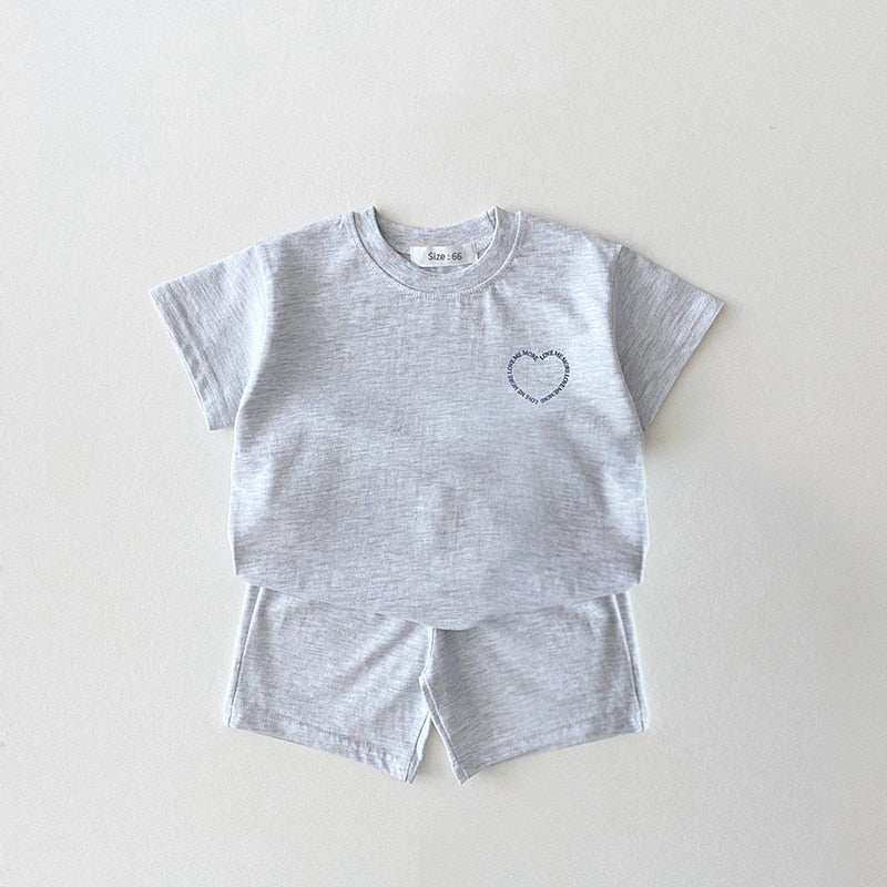 Love Me More Shorts Set