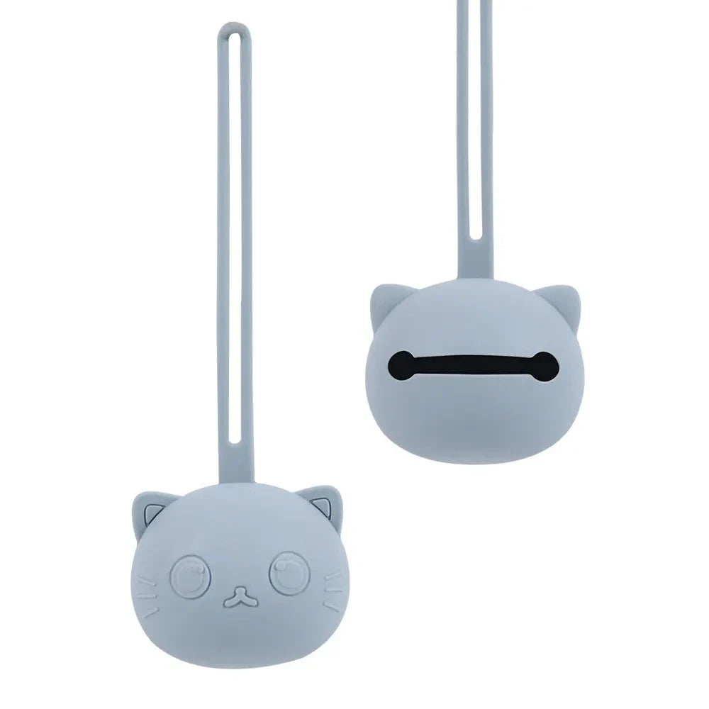 Silicone Cute Cat Shape Pacifier Holder