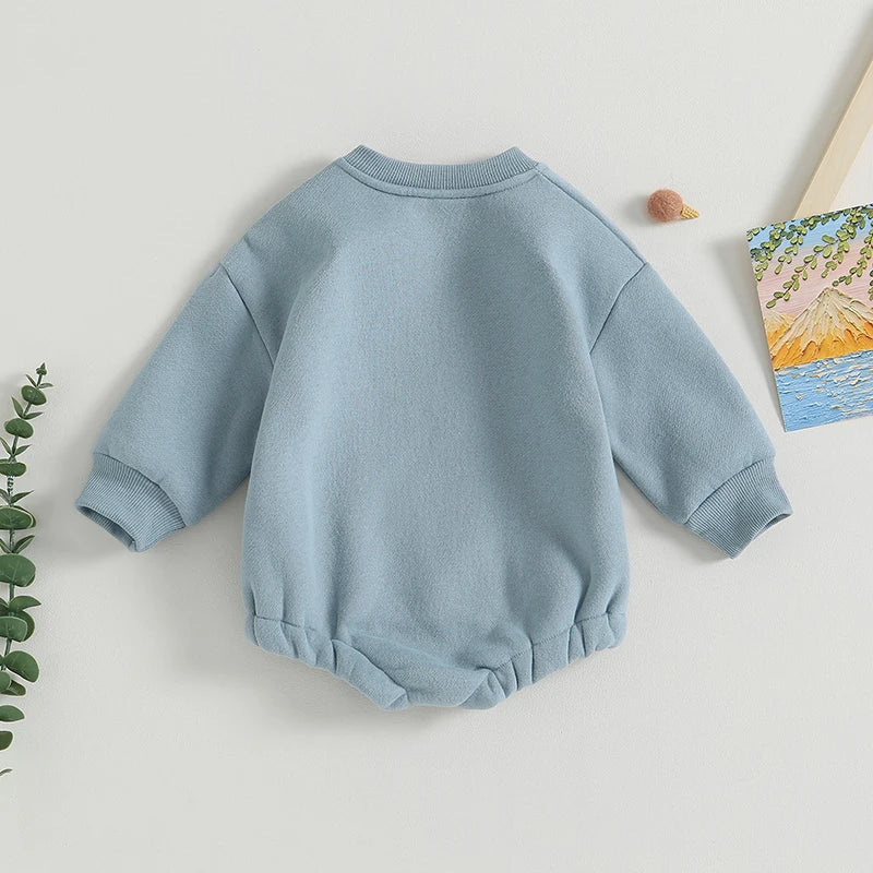 Little Dude Embroidered Bodysuit