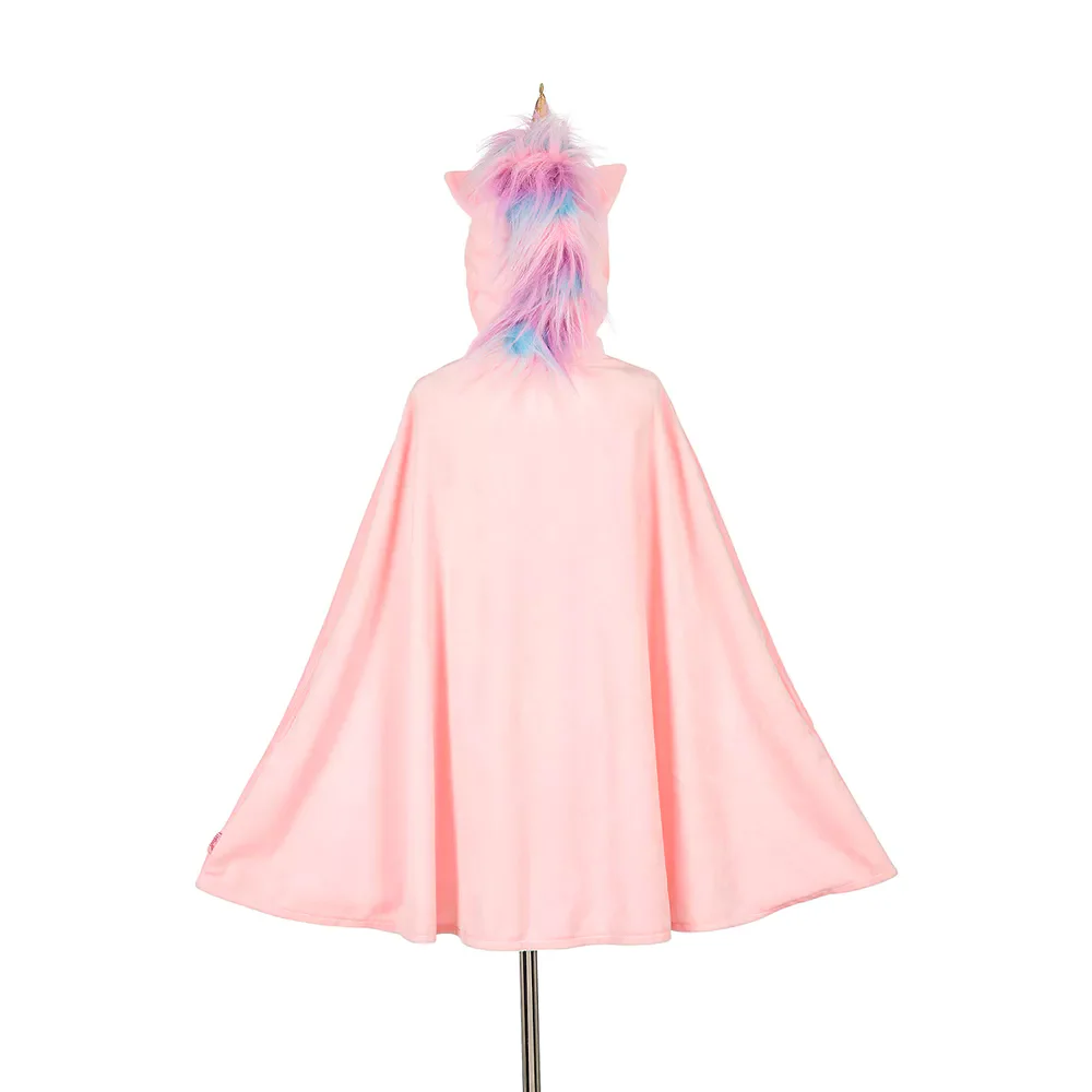 Unicorn cape pink (sz 4-8 yrs)