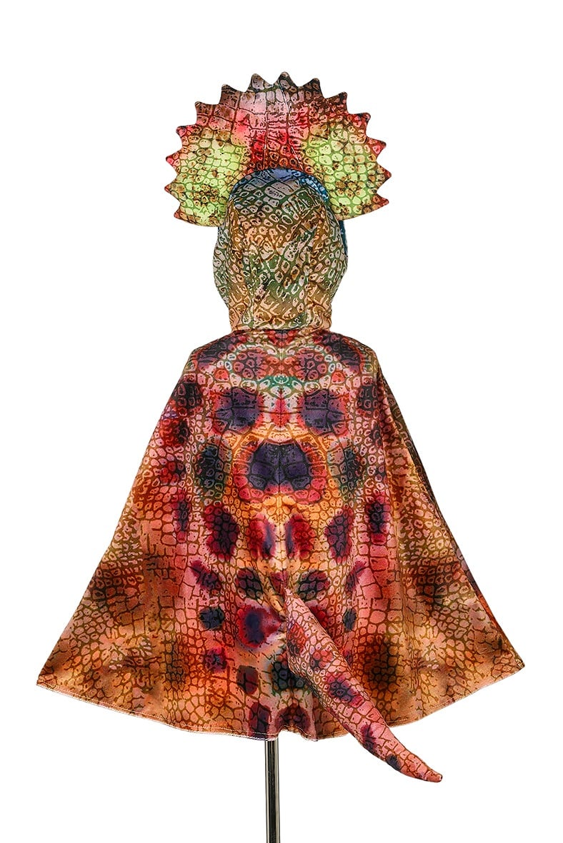 Triceratops cape (sz 4-7 yrs)