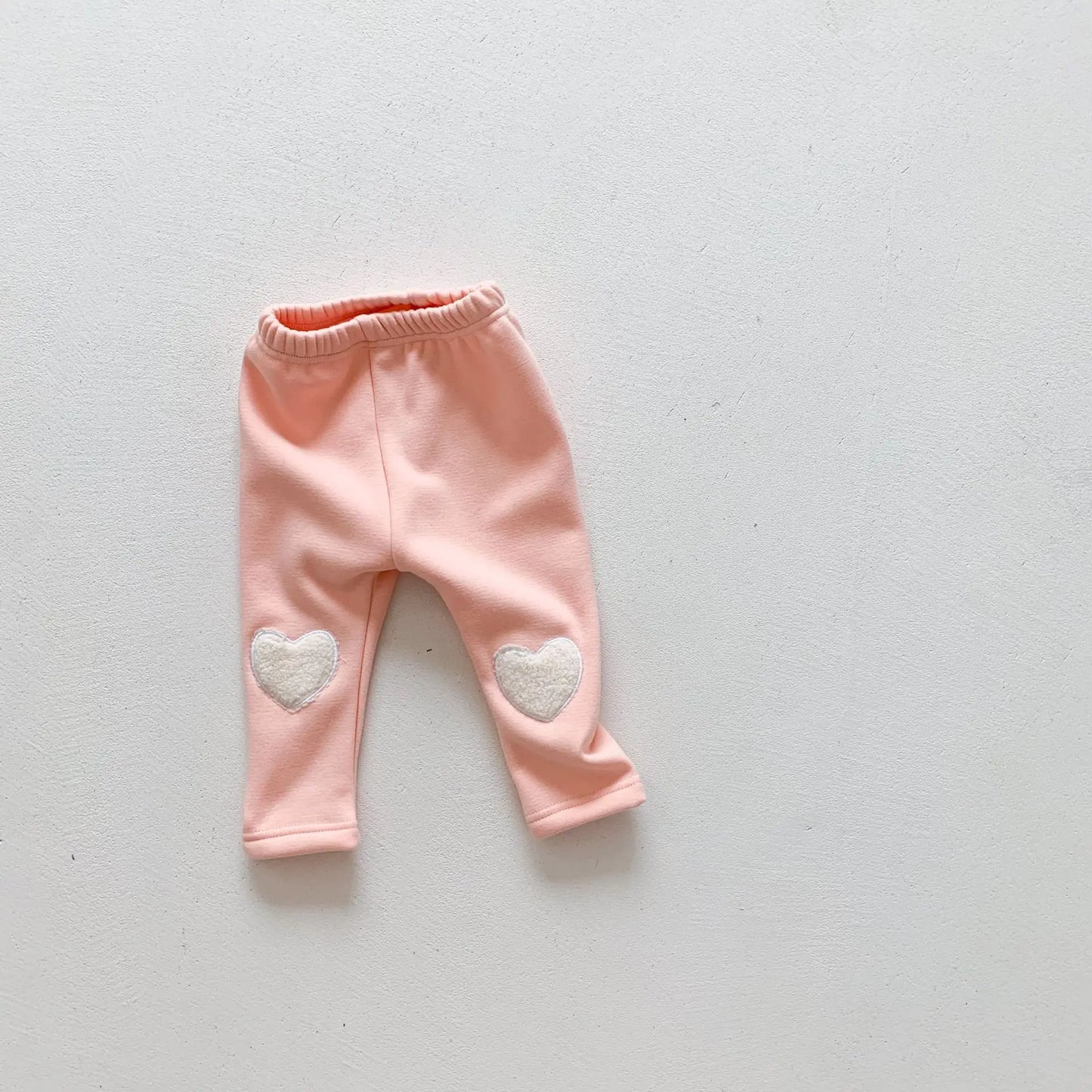 Baby Girl Heart Cotton Pants