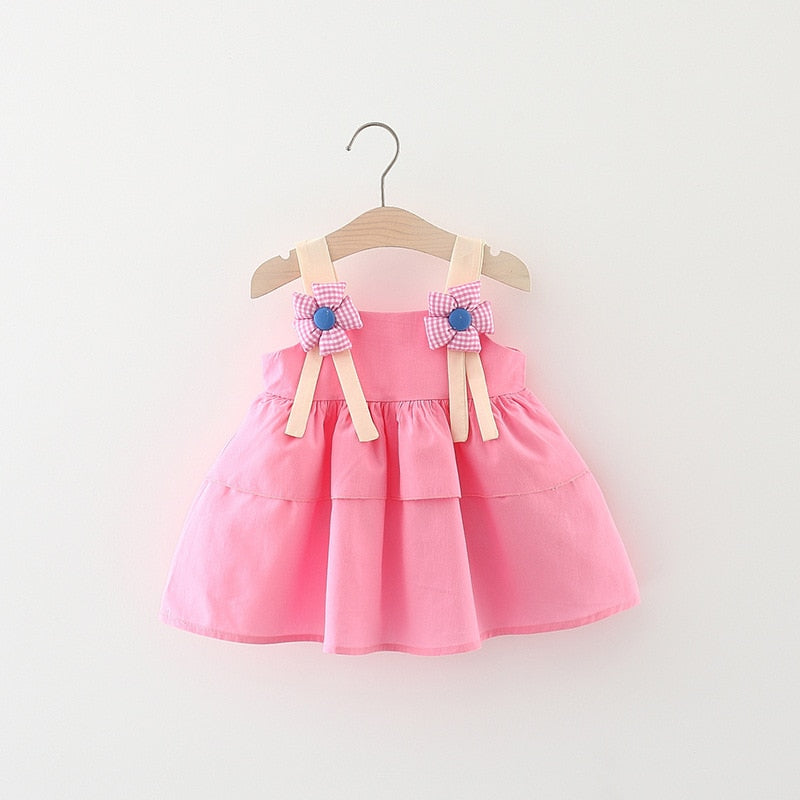 Flower Puff Party Dress