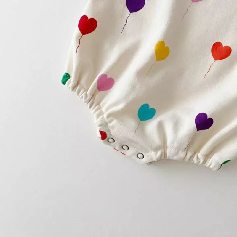 Heartloons Print Baby Bodysuit