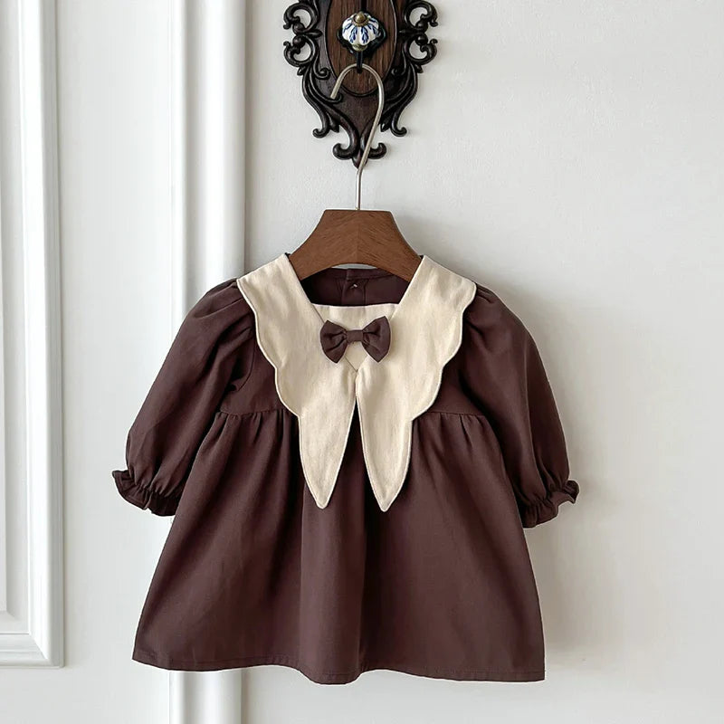 Charlie Collar Bow Tie Dress