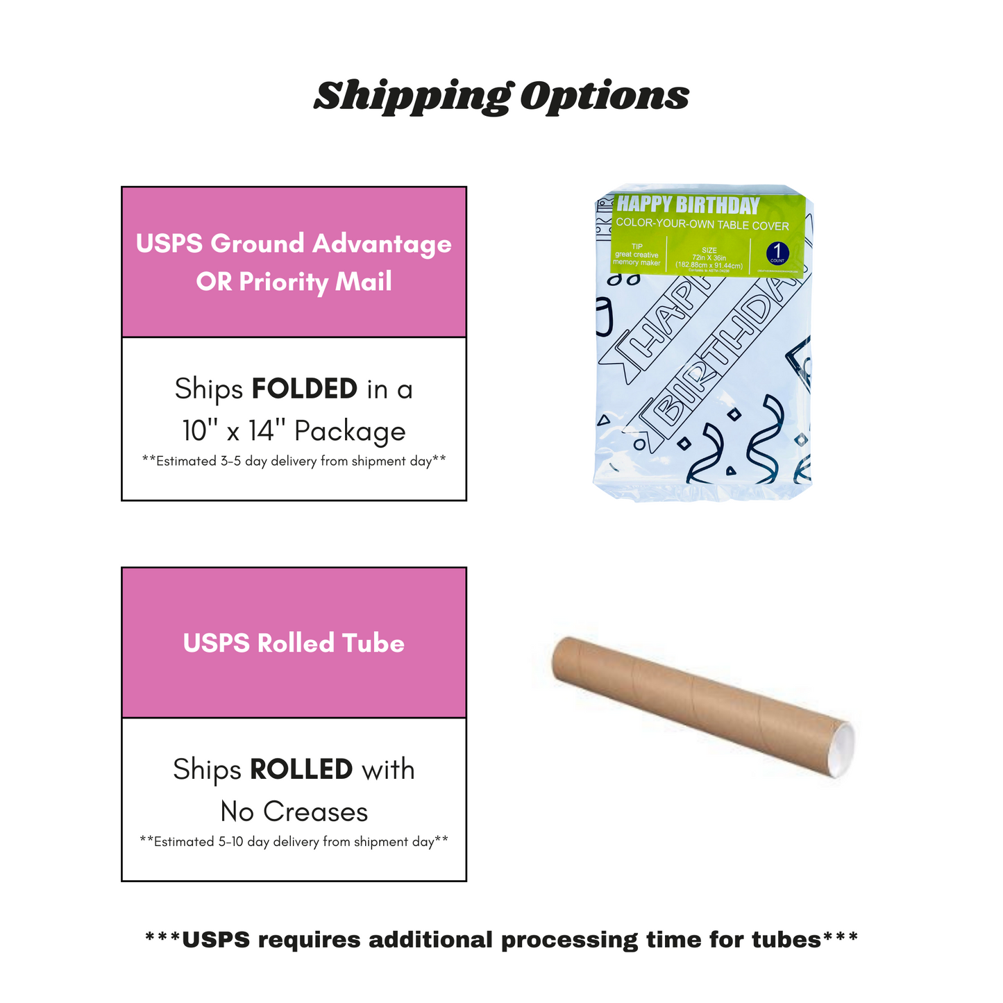 Construction Birthday Coloring Tablecloth