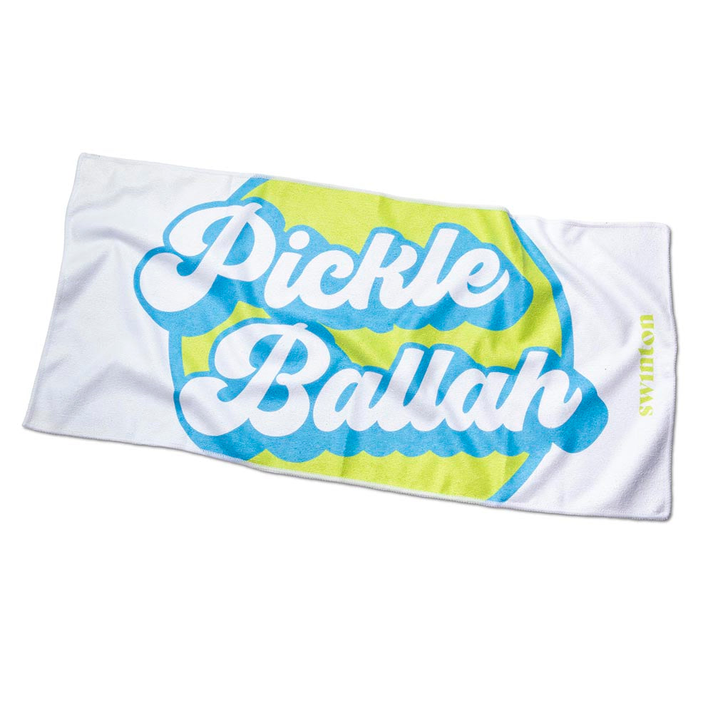 Pickleball Sports Towel White