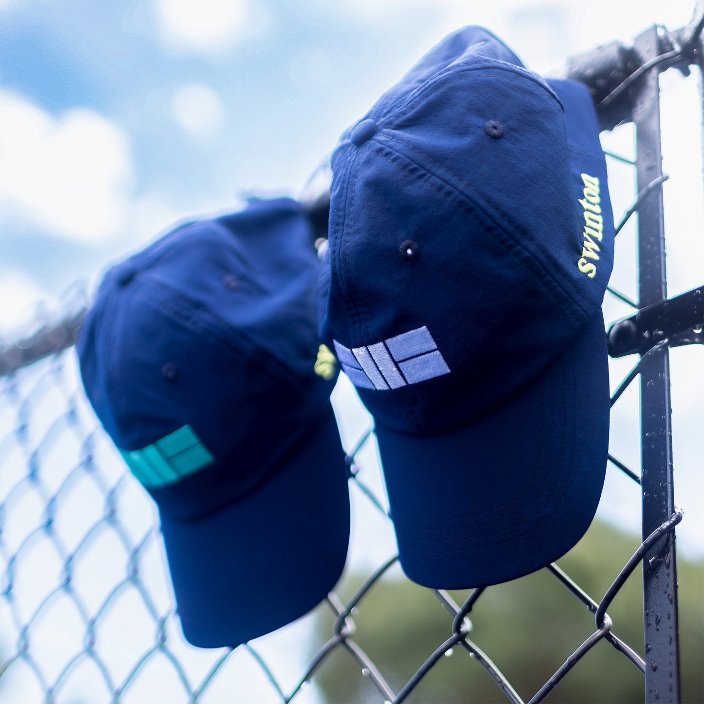 Performance Hat Blue Stitch Court